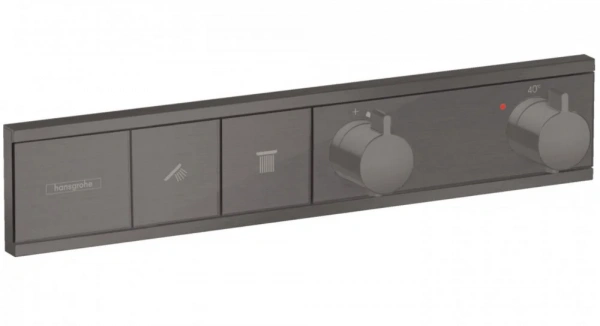 Фото термостатический смеситель для душа hansgrohe rainselect 15380340
