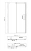 Фото душевая дверь wasserkraft alme 120 см 15r05