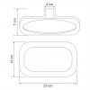 Фото полотенцедержатель wasserkraft kammel k-8360w