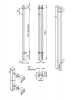 Фото электрический полотенцесушитель indigo style pro 90/8 lspre90-8mkgdrt