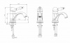 Фото смеситель для раковины boheme crystal luxury options 281-crst