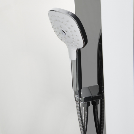 Фото душевая кабина orans sr-89101ls white, long door handle 100x100 см