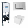 Унитаз с инсталляцией Abber Rechteck AC1219TC-AC0105-AC0120