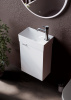 Фото тумба под раковину sancos mini 35 см, цвет: белый mn35wr