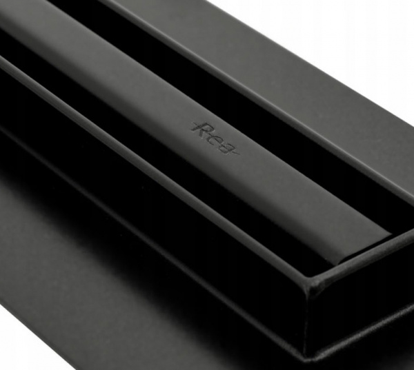Фото трап линейный с панелью rea neo slim pro 1000 black rea-g8904