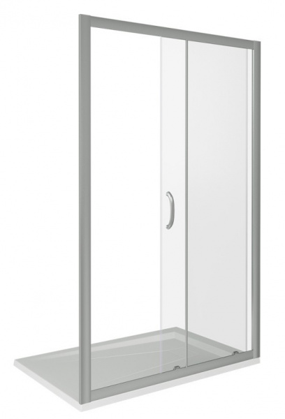 Фото душевая дверь good door infinity wtw-110-c-ch 110 см ин00023