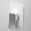 Фото встраиваемый смеситель для душа wasserkraft aller 1060white 10651white