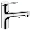 Фото смеситель для кухонной мойки hansgrohe zesis 74801000
