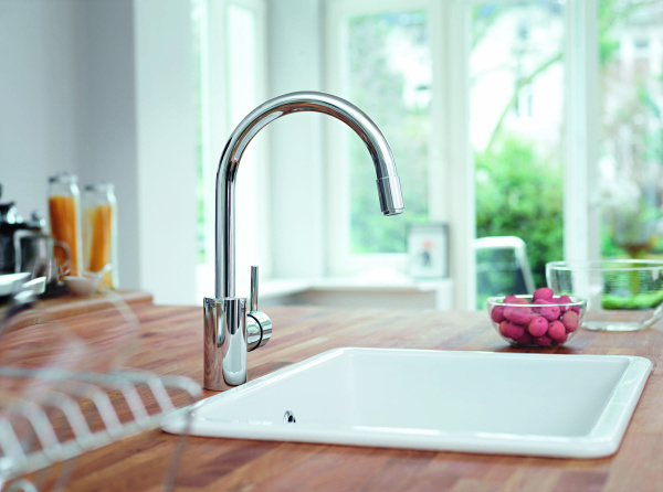 Фото смеситель для кухни grohe concetto new 30273001, цвет: хром