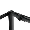 Фото душевое ограждение vincea slim soft 100x140 см  vsr-1ss1014clb