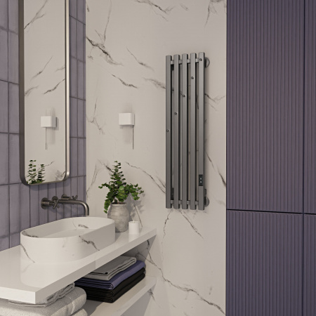 Фото электрический полотенцесушитель indigo style 5 120/23 lspre120-23rt