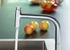Фото смеситель для кухонной мойки hansgrohe metris select 73804000_vstvo