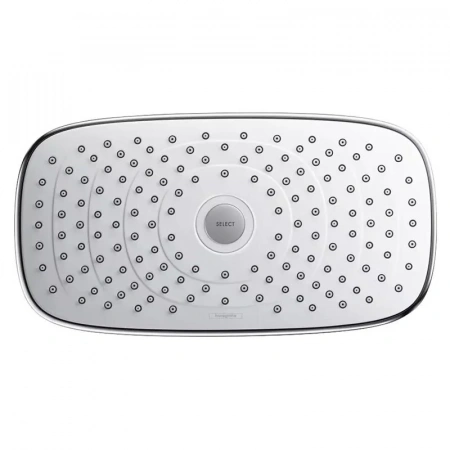 Фото душевая стойка hansgrohe raindance select e 13184000/27385400/26564400