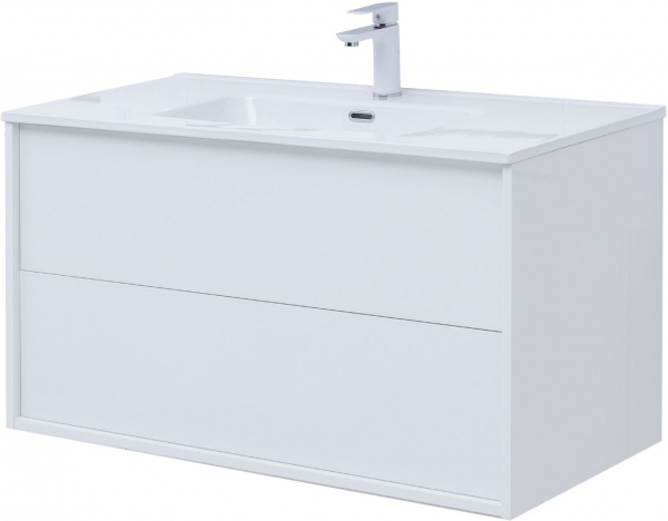 Фото тумба под раковину aquanet lino 80 см 287542