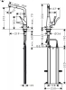 Фото смеситель для кухонной мойки hansgrohe metris 73828000