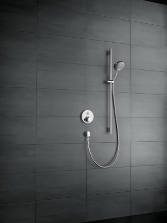 Фото встраиваемый термостатический смеситель для душа hansgrohe showerselect 15744000