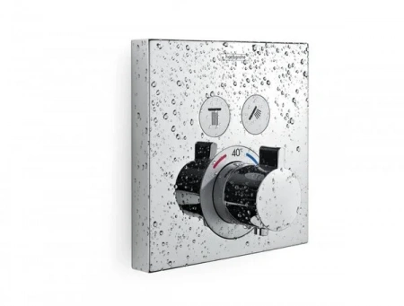 Фото термостатический смеситель для душа hansgrohe shower select 15763990