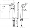 Фото смеситель для раковины hansgrohe talis s 72116000