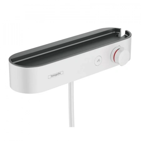 Фото термостатический смеситель для душа hansgrohe shower tablet select 24360700