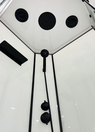Фото душевая кабина royal bath fato rb 100x100 см rb100ck-m-bl fato