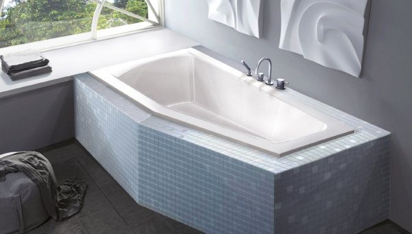 Фото акриловая ванна c-bath nika 170x70 см l cba00402l