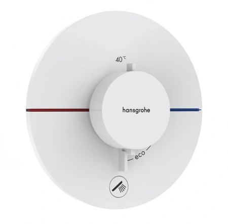 Фото термостатический смеситель для душа hansgrohe shower select comfort s 15562700