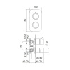 Фото встраиваемый смеситель для душа webert one-b nb860101560