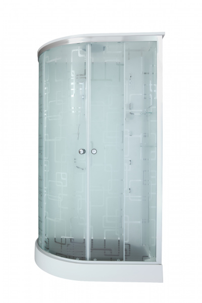 Фото душевая кабина dto 120x80 см em1512rgm+el с гидромассажем и электрикой