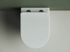 Фото унитаз подвесной, безободковый ceramicanova highlight cn1804