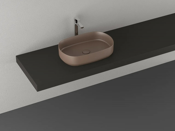 Фото раковина накладная isvea infinity 55 см 10nf65055sv-2h