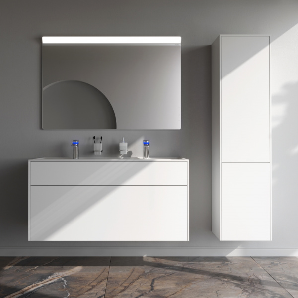 Фото тумба под раковину am.pm inspire v2.0  120 см цвет: белый m50afhx1203wm