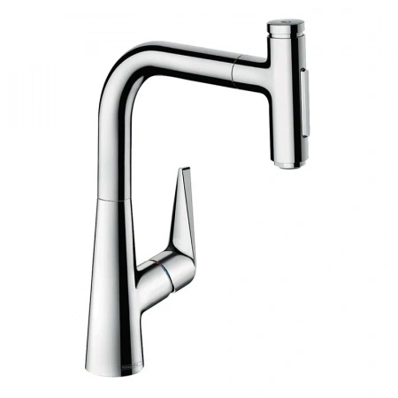 Фото смеситель для кухонной мойки hansgrohe talis select 73868000