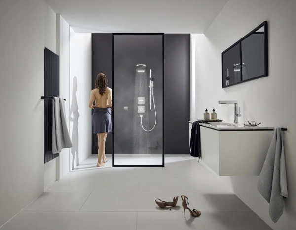 Фото смеситель для раковины hansgrohe finoris 76063000