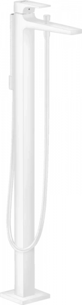 Фото напольный смеситель для ванны hansgrohe metropol 32532700