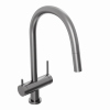 Смеситель для кухни Abelsberg Aera с вытяжным изливом EMF71709GM