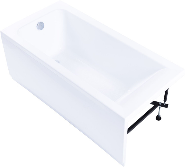 Фото акриловая ванна aquanet bright 155x70 см