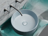 Фото раковина накладная ceramicanova element 36 см, цвет: серый cn6057mhl