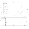 Фото акриловая ванна am.pm x-joy 150х70 см w94a-150-070w-a1