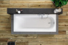 Фото акриловая ванна excellent aurum slim 180x80 см waex.aur18whs