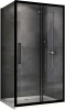 Душевое ограждение Abber Schwarzer Diamant 120x80 см AG30120BH-S80B