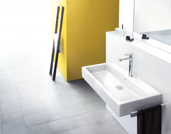 Фото смеситель для раковины hansgrohe metris 31183000