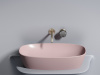 Раковина накладная Ceramicanova Element 60 см, цвет: розовый CN6049MP