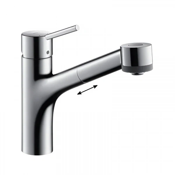 Фото смеситель для кухонной мойки hansgrohe talis s 32842000