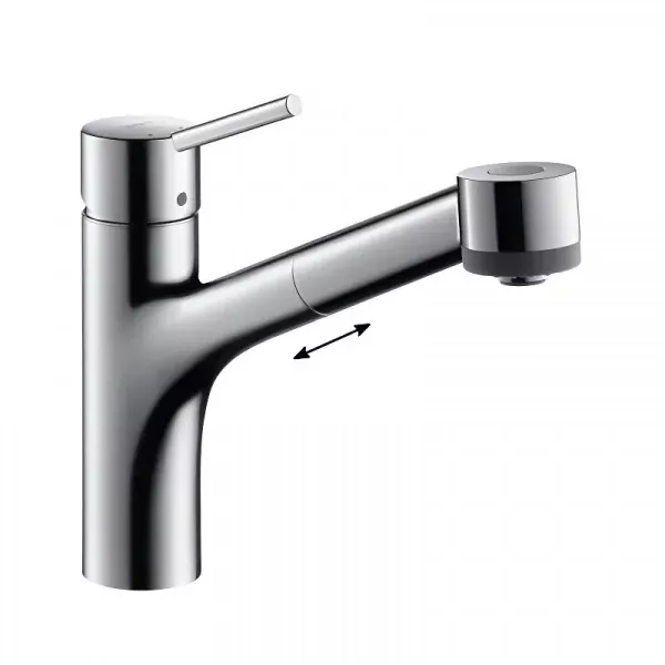 Фото смеситель для кухонной мойки hansgrohe talis s 32842000