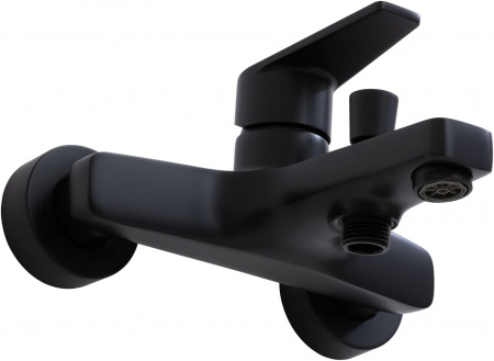 Фото смеситель для ванны allen brau eclipse 5.e1003-31 черный матовый