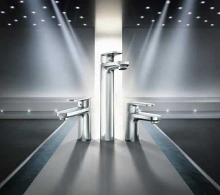 Фото смеситель для раковины hansgrohe vernis blend 71550000