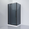 Душевое ограждение Black&White Stellar Wind 90x90 см S812 BG