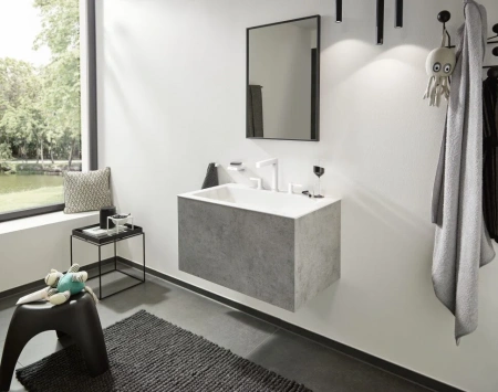 Фото смеситель для раковины hansgrohe finoris 76034700