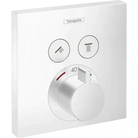 Фото термостатический смеситель для душа hansgrohe shower select 15763700