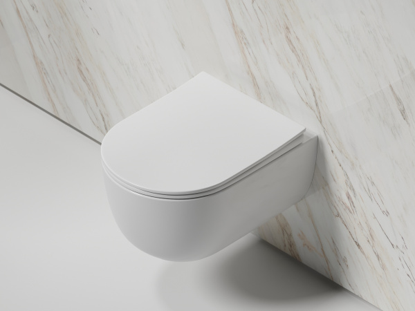 Фото унитаз подвесной, безободковый ceramicanova modena cn6063